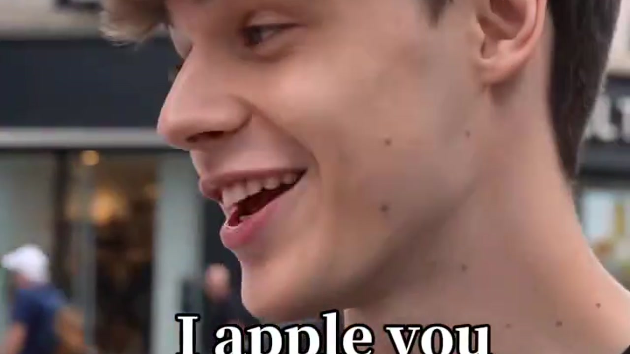 我喜欢你：I apple you