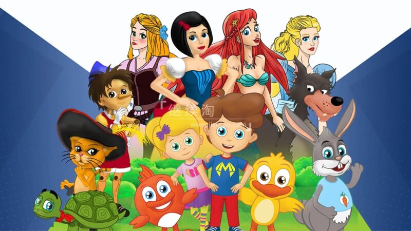 Youtube英文经典童话故事动画《Fairy Tales and Stories》全613集,1080P高清视频带英文字幕,百度网盘下载! | 继续淘