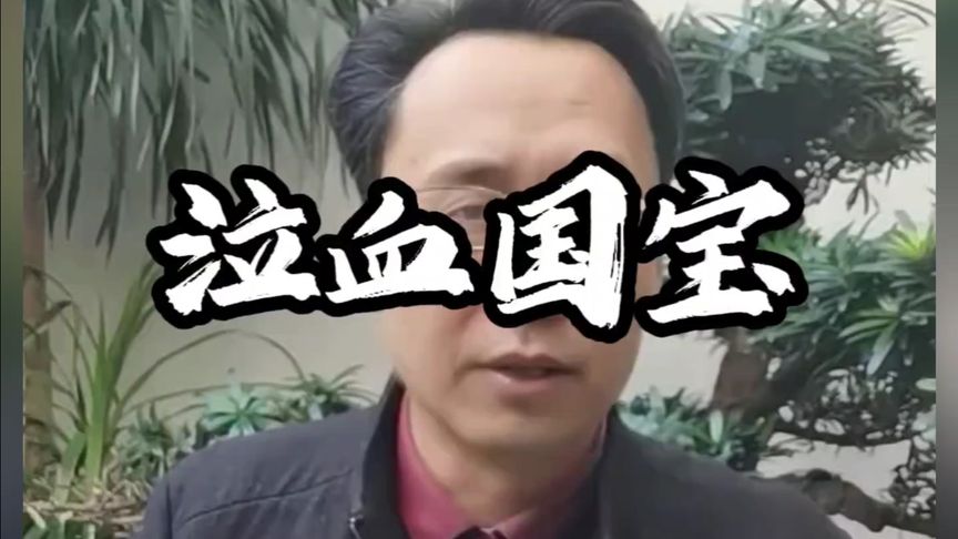 泣血国宝!