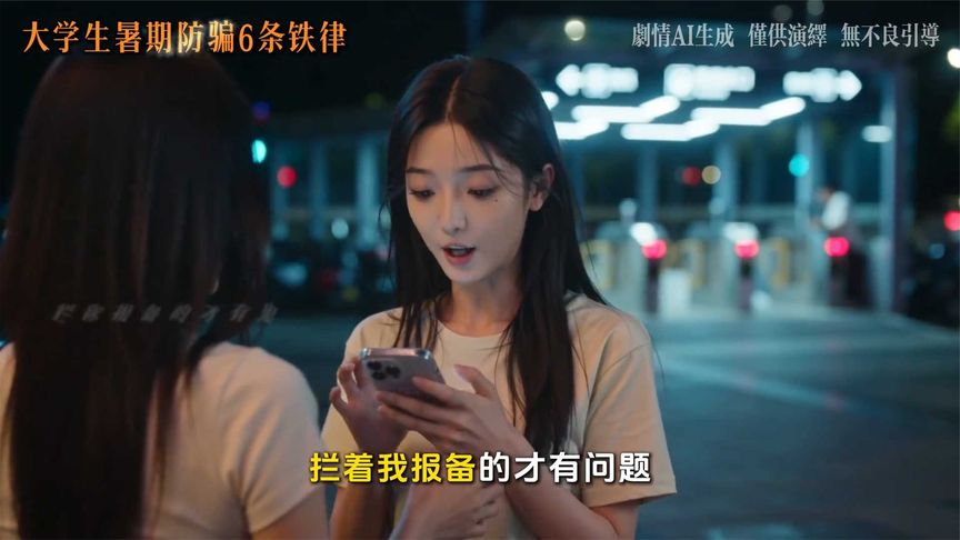 大学生暑期防骗6条铁律，避开所有"天上掉的馅饼" #女生防骗